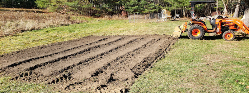 NH Rototilling and Food Plot Tilling