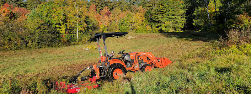 Southern NH Tractor Field Mowing and Brush Cutting