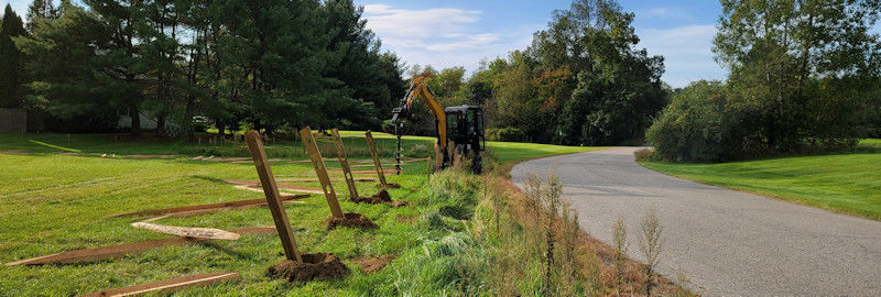 NH Post Hole Digging - Fence Post Drilling - Form Hole Drilling