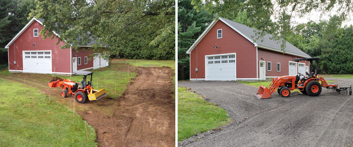 Driveway Grading and Repair in Southern NH